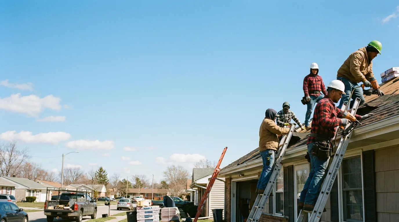 Roofing in Cloverdale, OH near me